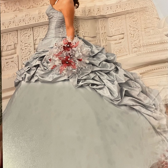 Bella Será Quinceañera dress, Custom made, Two piece, Corset top, Worn Once - Picture 5 of 5